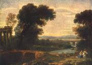 Claude Lorrain Landscape with the Rest on the Flight into Egypt china oil painting artist